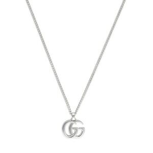 GG Marmont pendant necklace Silver